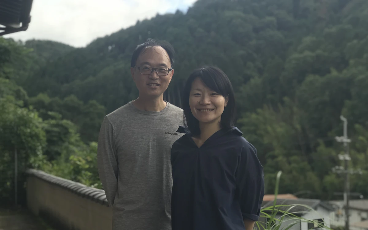 創業当初の清水夫妻